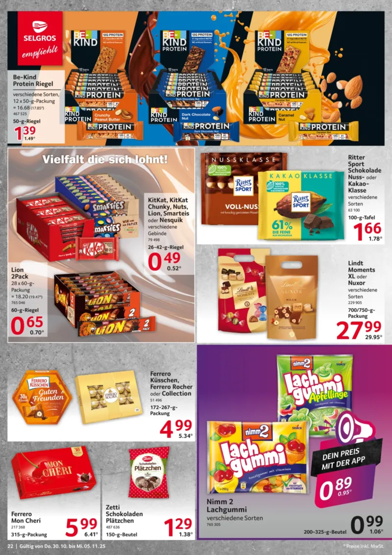 Selgros Prospekt vom 30.10.2025, Seite 22 Selgros Prospekt vom 30.10.2025, Seite 22