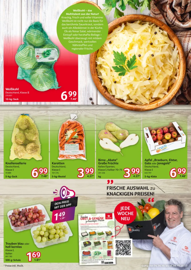 Selgros Prospekt vom 30.10.2025, Seite 3 Selgros Prospekt vom 30.10.2025, Seite 3