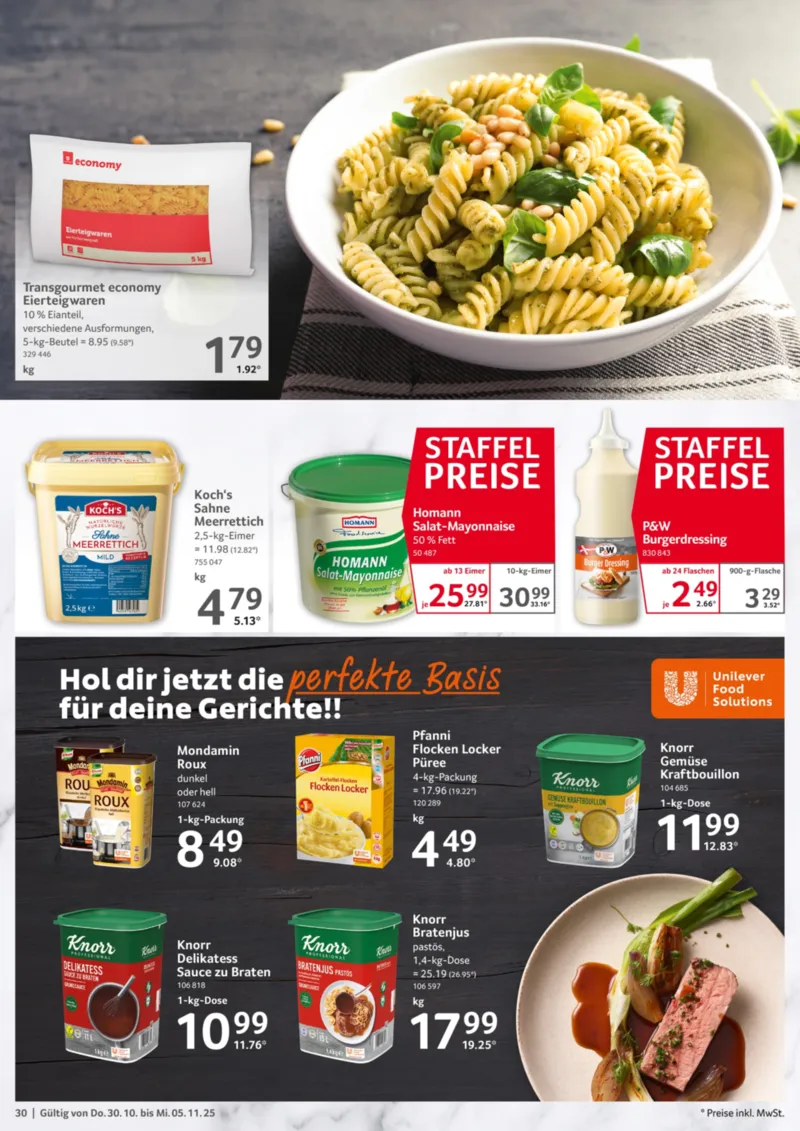 Selgros Prospekt vom 30.10.2025, Seite 30 Selgros Prospekt vom 30.10.2025, Seite 30