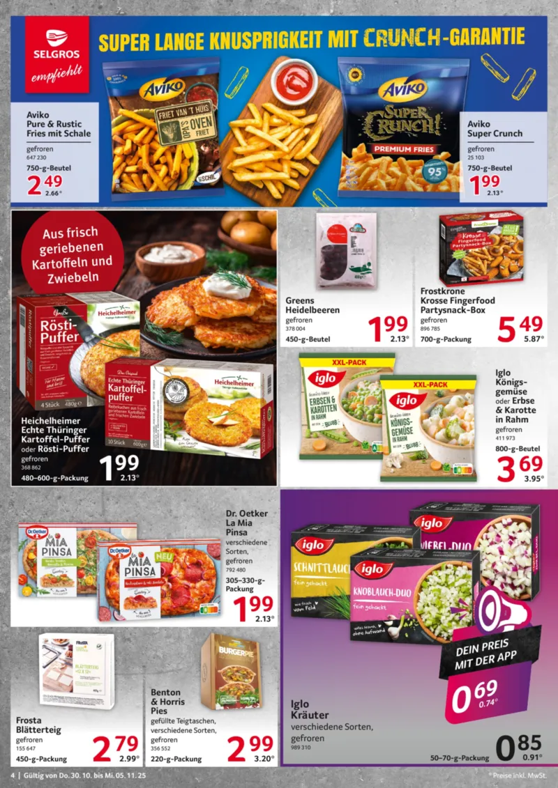 Selgros Prospekt vom 30.10.2025, Seite 4 Selgros Prospekt vom 30.10.2025, Seite 4