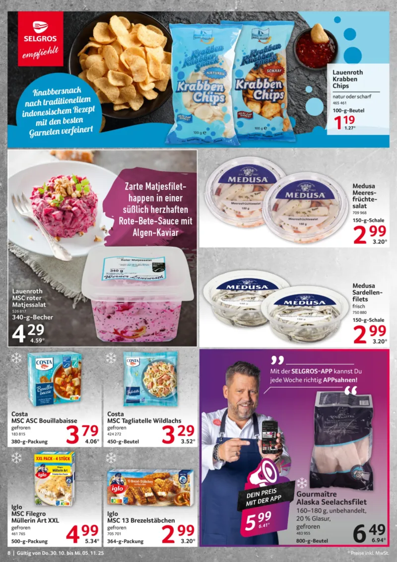 Selgros Prospekt vom 30.10.2025, Seite 8 Selgros Prospekt vom 30.10.2025, Seite 8