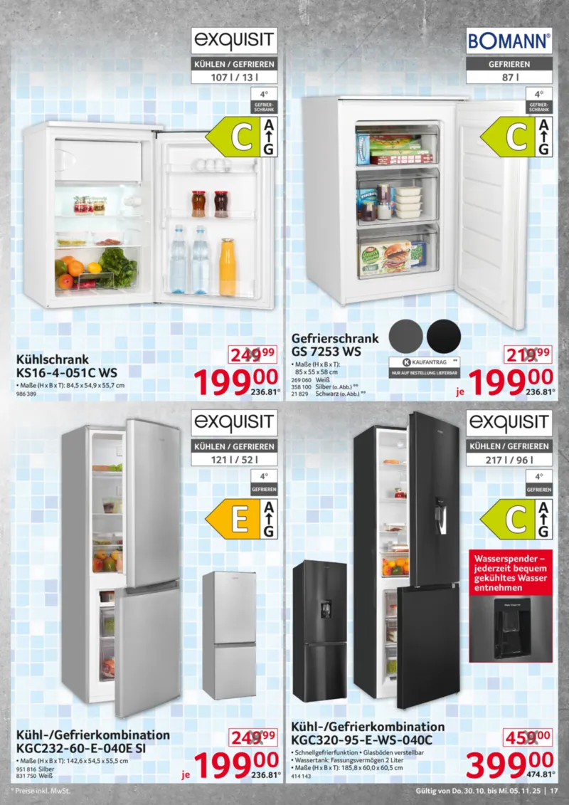 Selgros Prospekt vom 30.10.2025, Seite 17