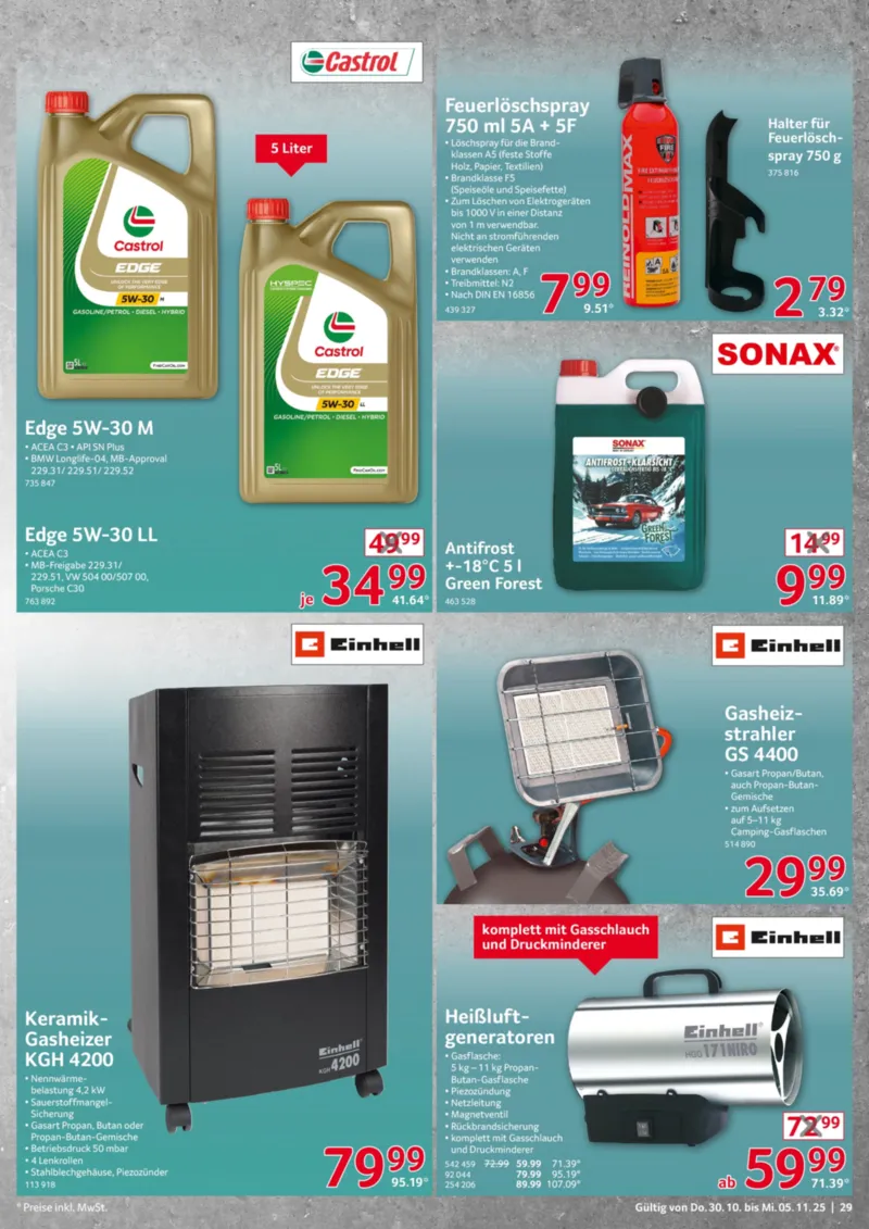 Selgros Prospekt vom 30.10.2025, Seite 29