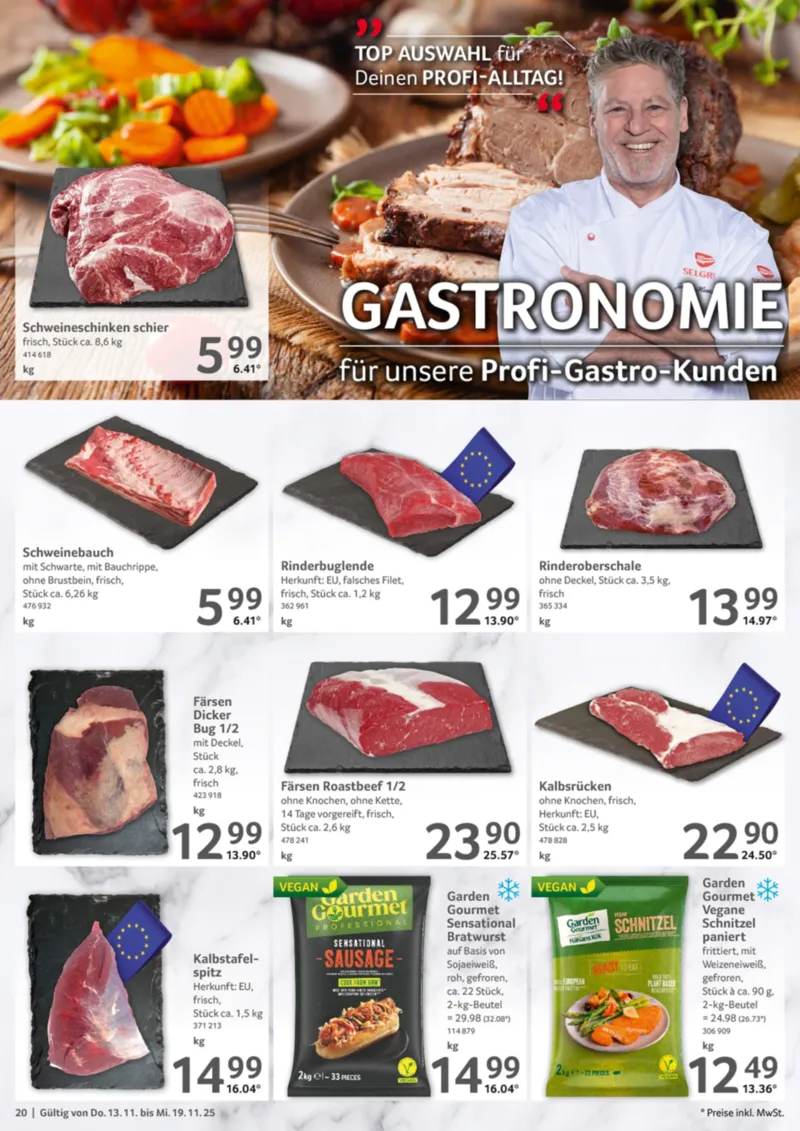 Selgros Prospekt vom 13.11.2025, Seite 20