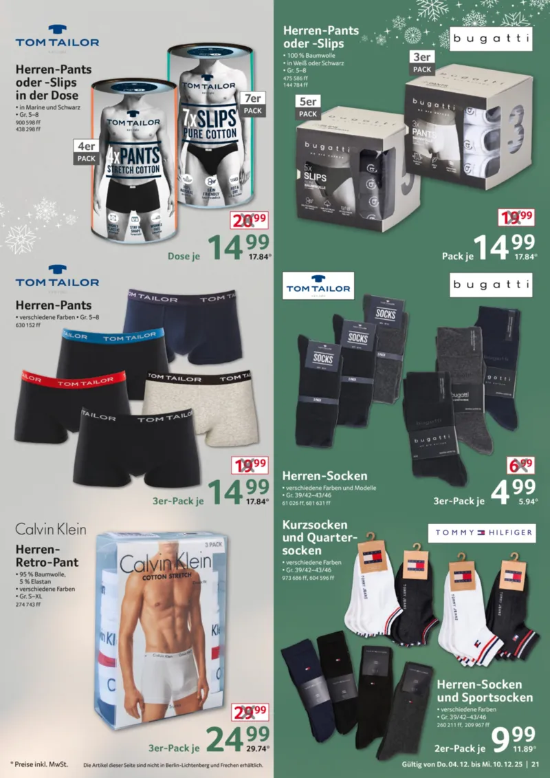 Selgros Prospekt vom 04.12.2025, Seite 21