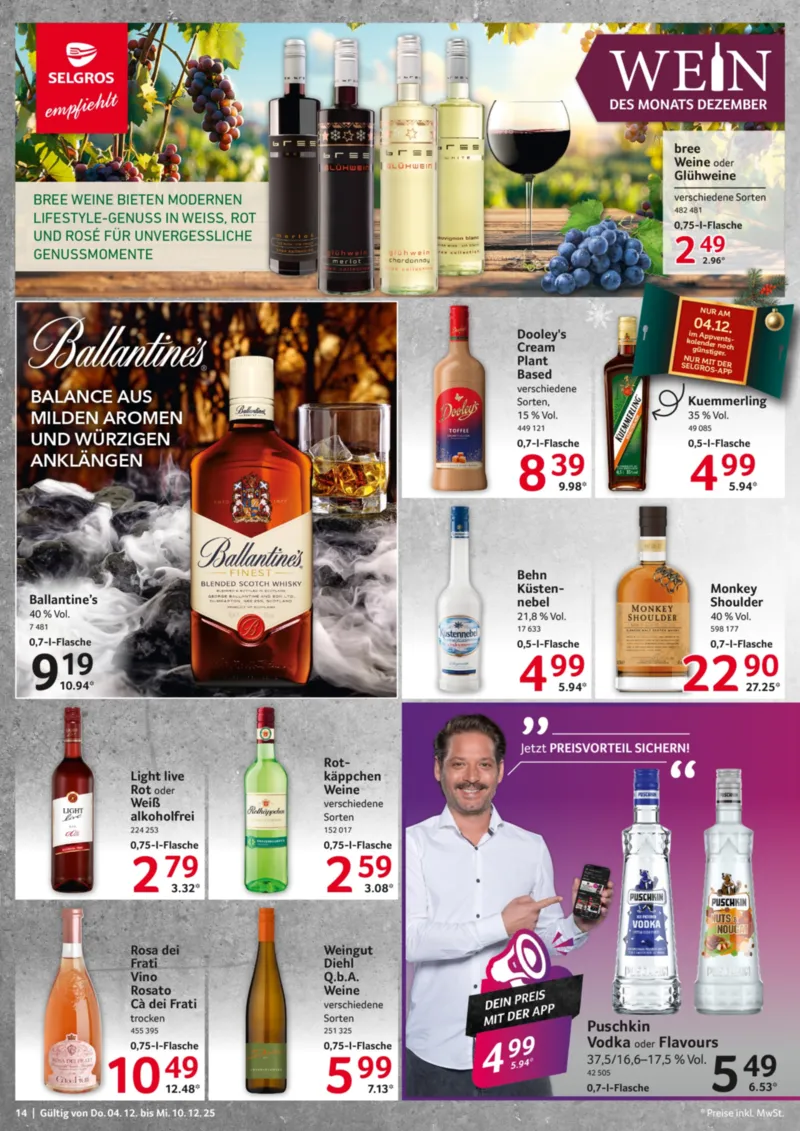Selgros Prospekt vom 04.12.2025, Seite 14