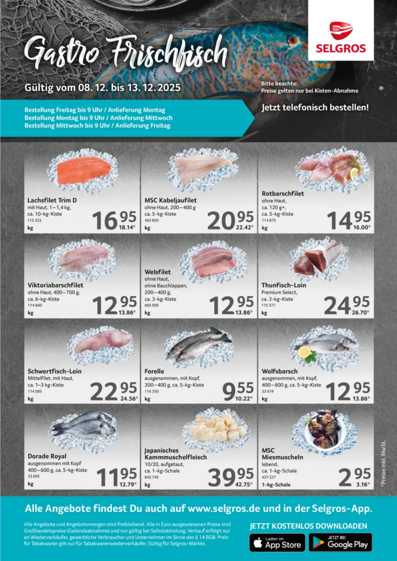 Selgros Prospekt vom 08.12.2025, Seite 1