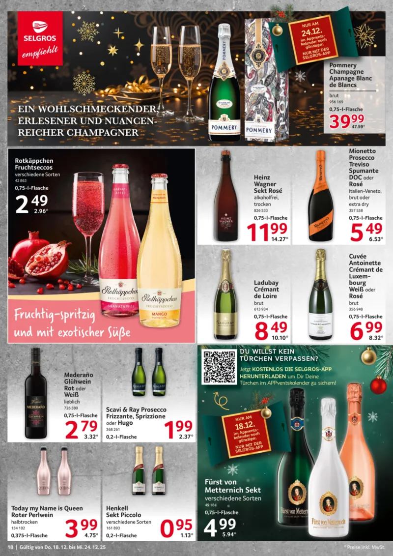 Selgros Prospekt vom 18.12.2025, Seite 18