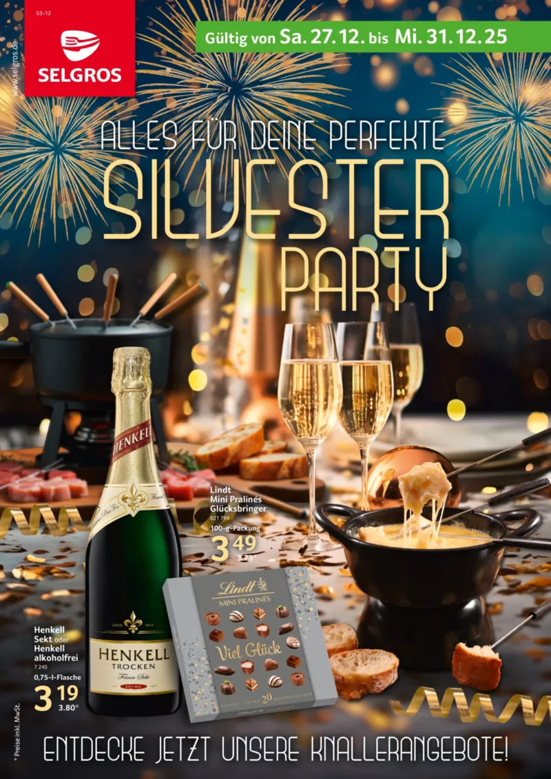 Selgros Prospekt vom 27.12.2025, Seite 1