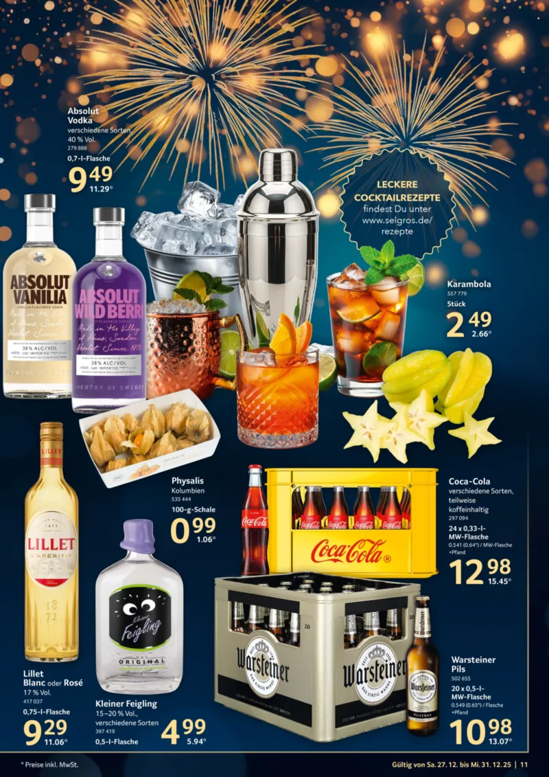 Selgros Prospekt vom 27.12.2025, Seite 11