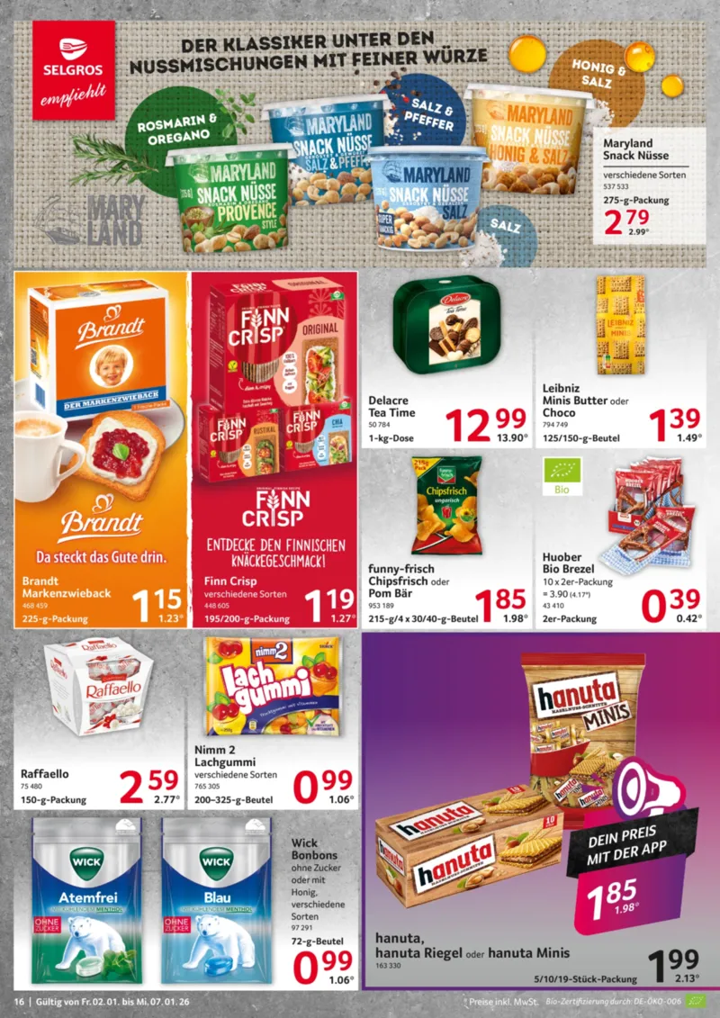 Selgros Prospekt vom 02.01.2026, Seite 16