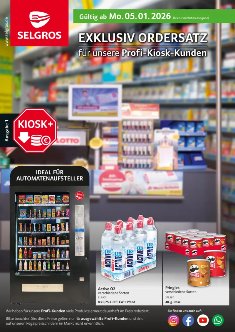 Selgros Prospekt vom 05.01.2026, Seite 1