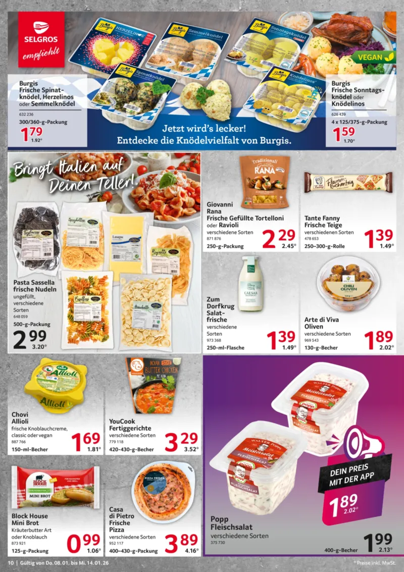 Selgros Prospekt vom 08.01.2026, Seite 10