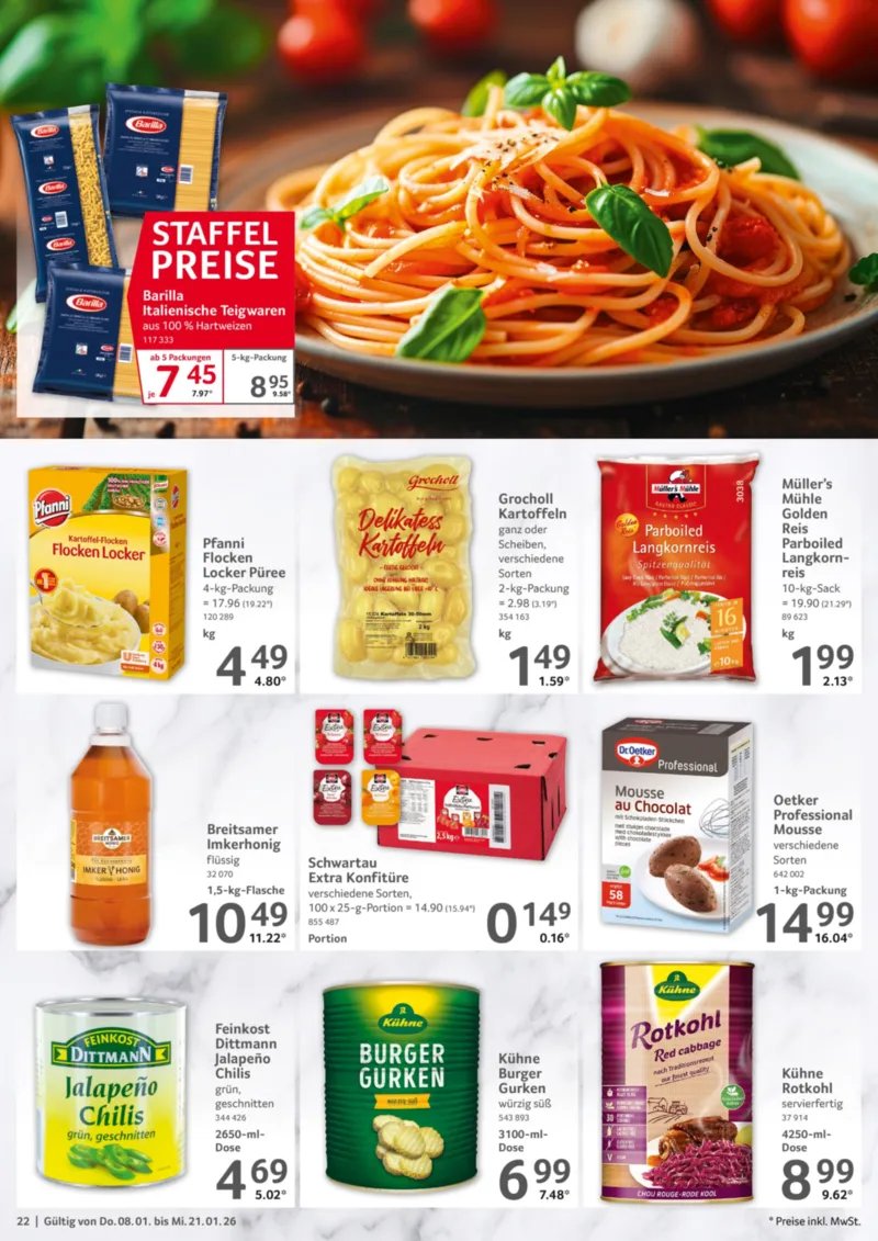 Selgros Prospekt vom 08.01.2026, Seite 22