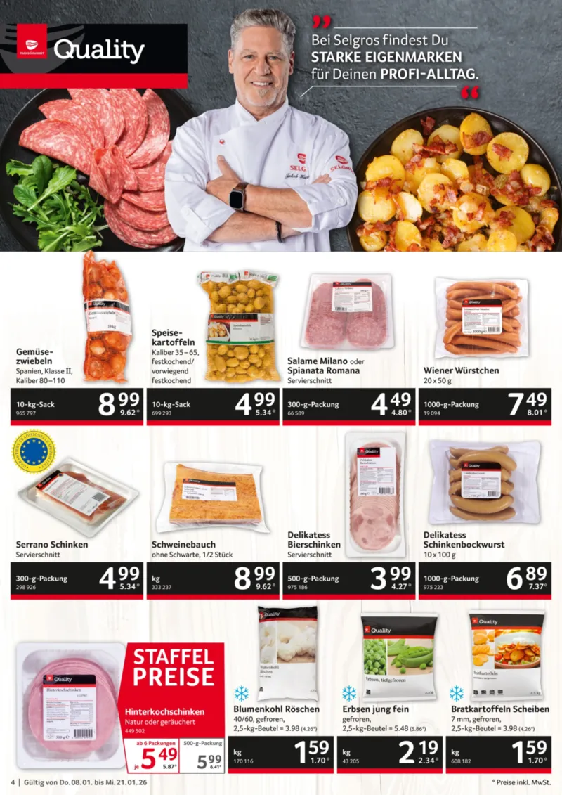 Selgros Prospekt vom 08.01.2026, Seite 4