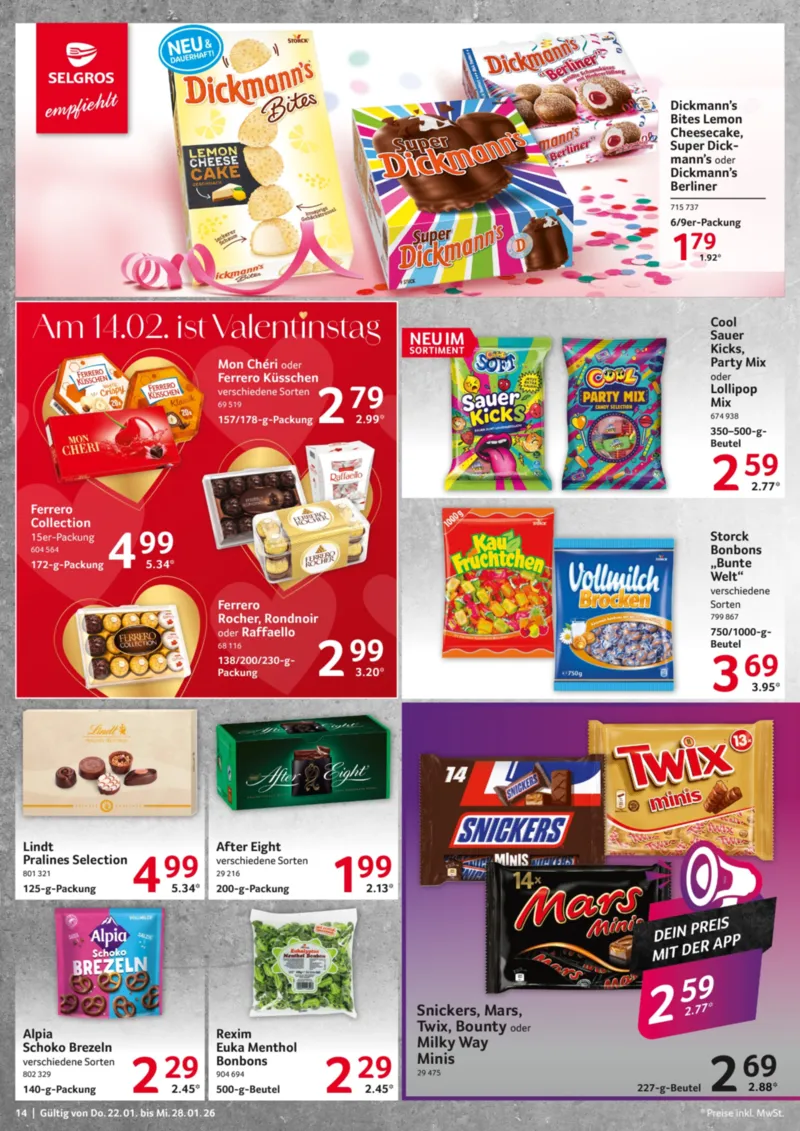 Selgros Prospekt vom 22.01.2026, Seite 14