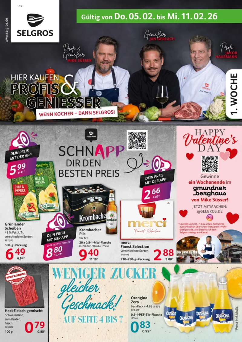 Selgros Prospekt vom 05.02.2026, Seite 1