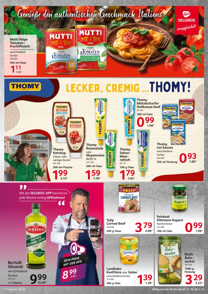 Selgros Prospekt vom 05.02.2026, Seite 11