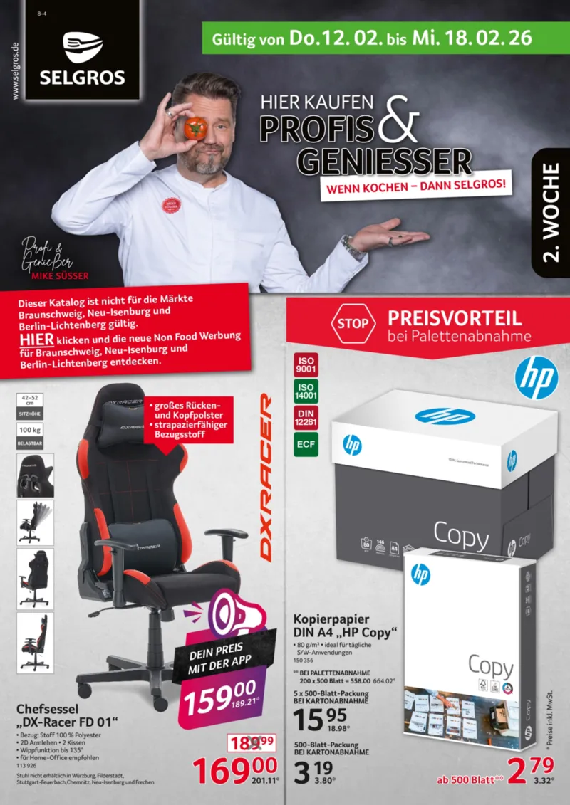 Selgros Prospekt vom 12.02.2026, Seite 1