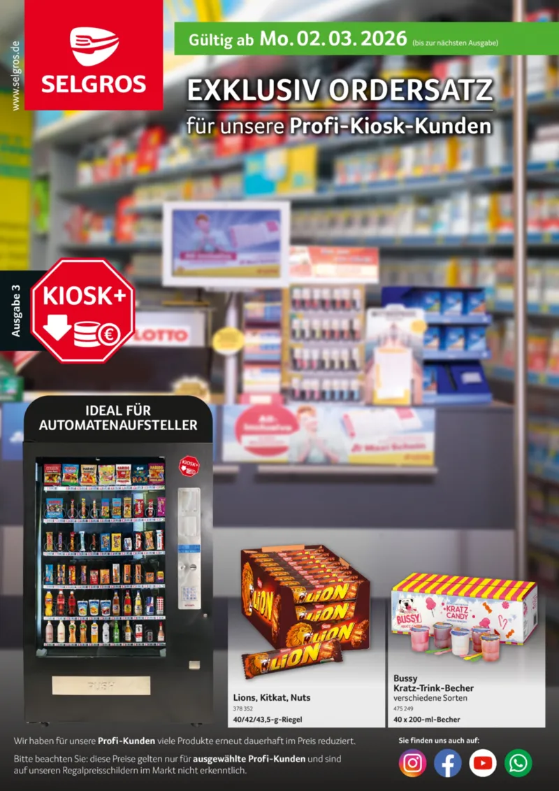 Selgros Prospekt vom 02.03.2026, Seite 1