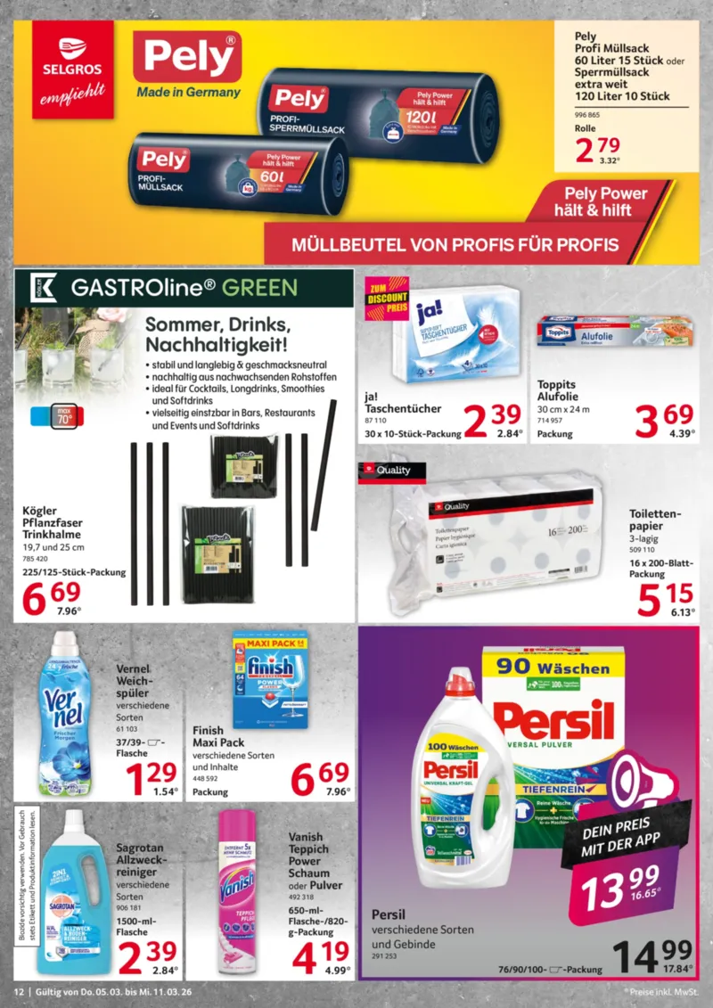 Selgros Prospekt vom 05.03.2026, Seite 12