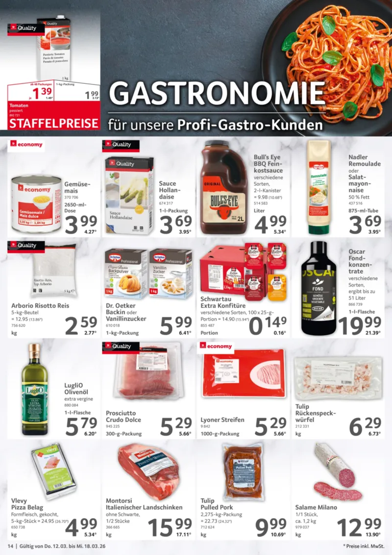 Selgros Prospekt vom 12.03.2026, Seite 14