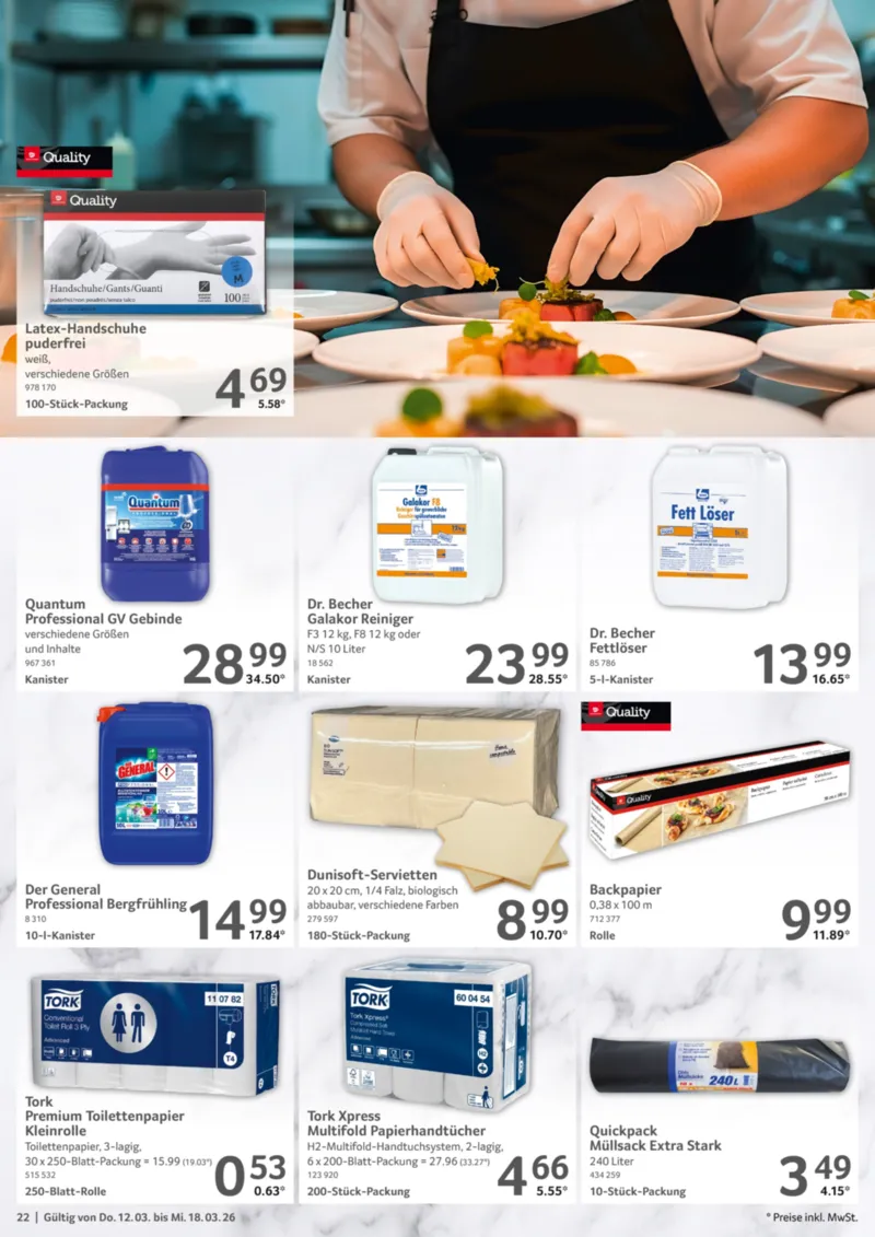 Selgros Prospekt vom 12.03.2026, Seite 22
