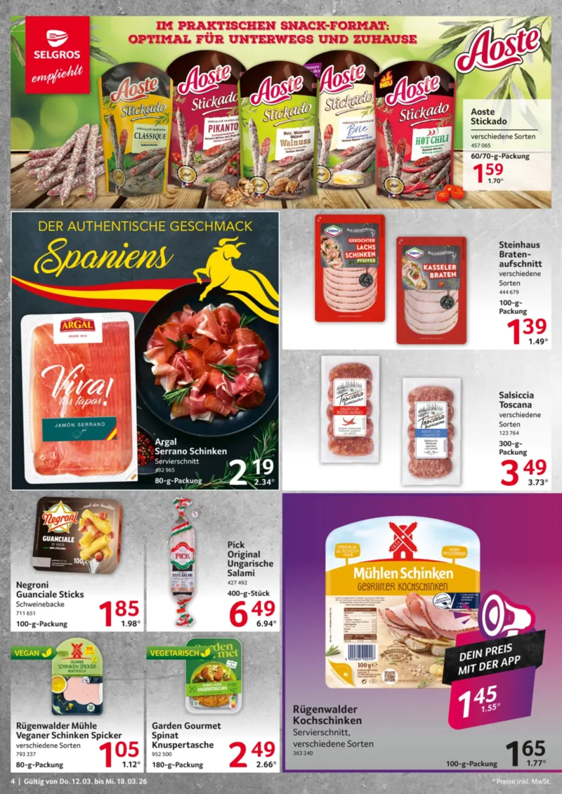 Selgros Prospekt vom 12.03.2026, Seite 4