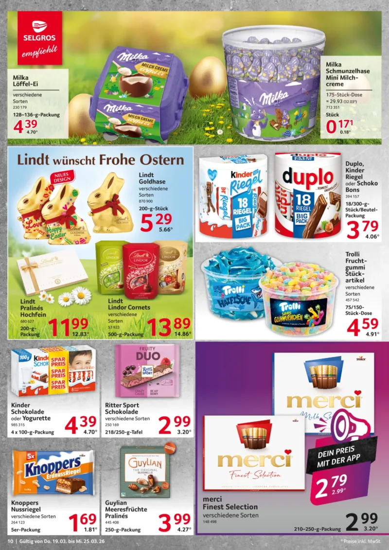 Selgros Prospekt vom 19.03.2026, Seite 10