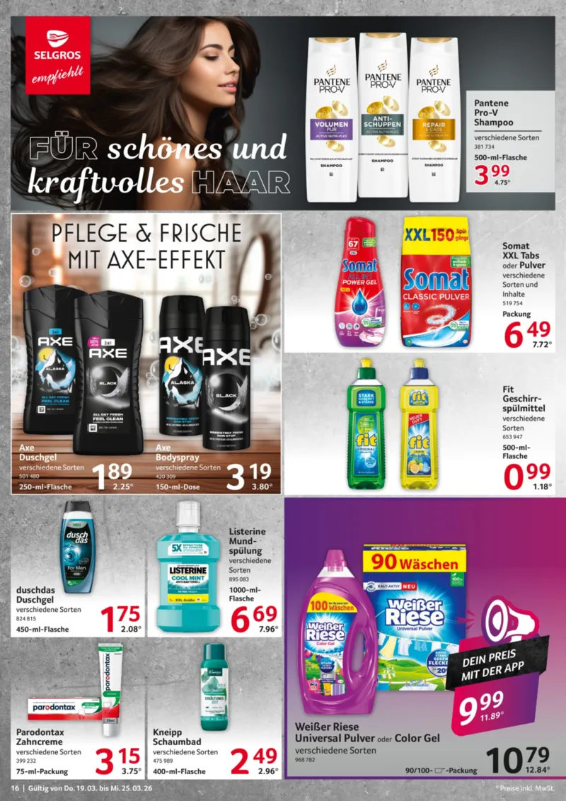 Selgros Prospekt vom 19.03.2026, Seite 16