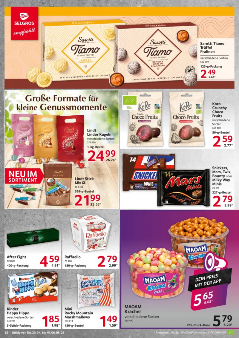 Selgros Prospekt vom 30.04.2026, Seite 12