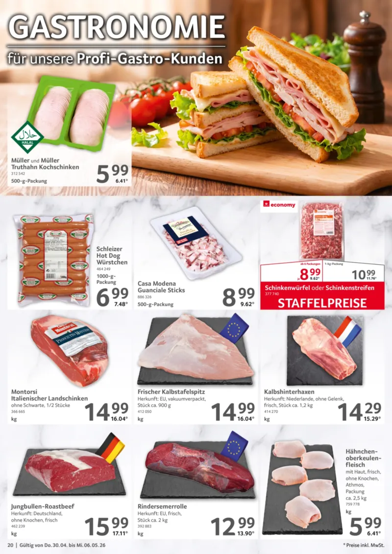 Selgros Prospekt vom 30.04.2026, Seite 20
