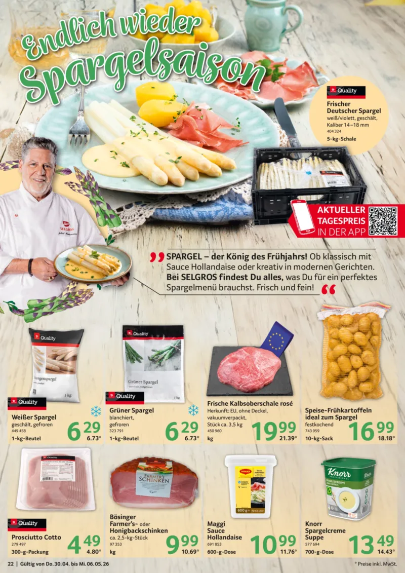 Selgros Prospekt vom 30.04.2026, Seite 22