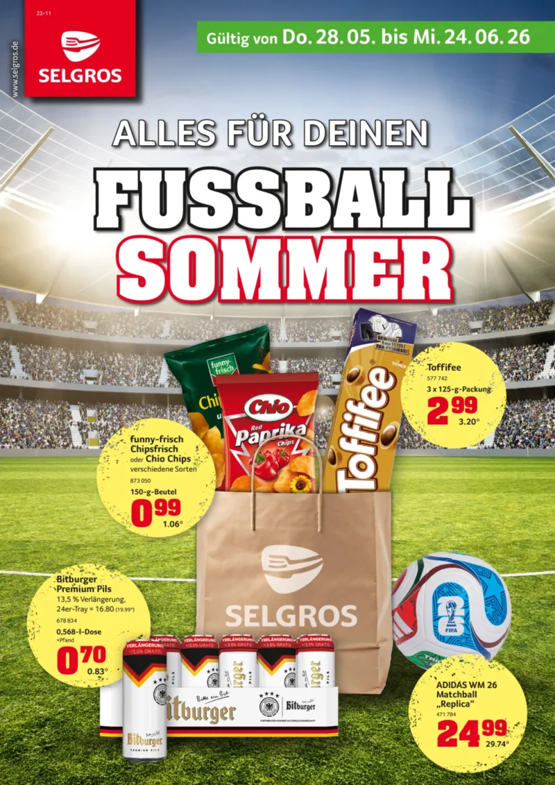 Selgros Prospekt vom 28.05.2026, Seite 1