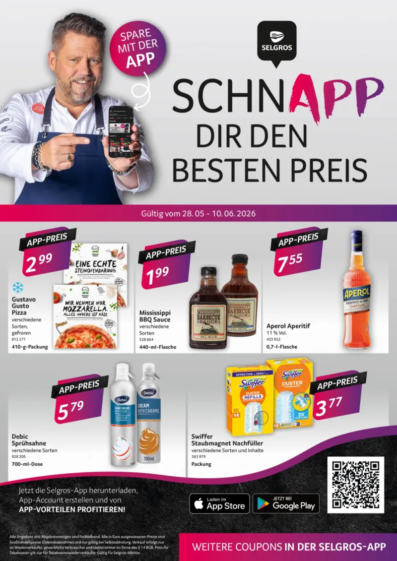 Selgros Prospekt vom 28.05.2026, Seite 1