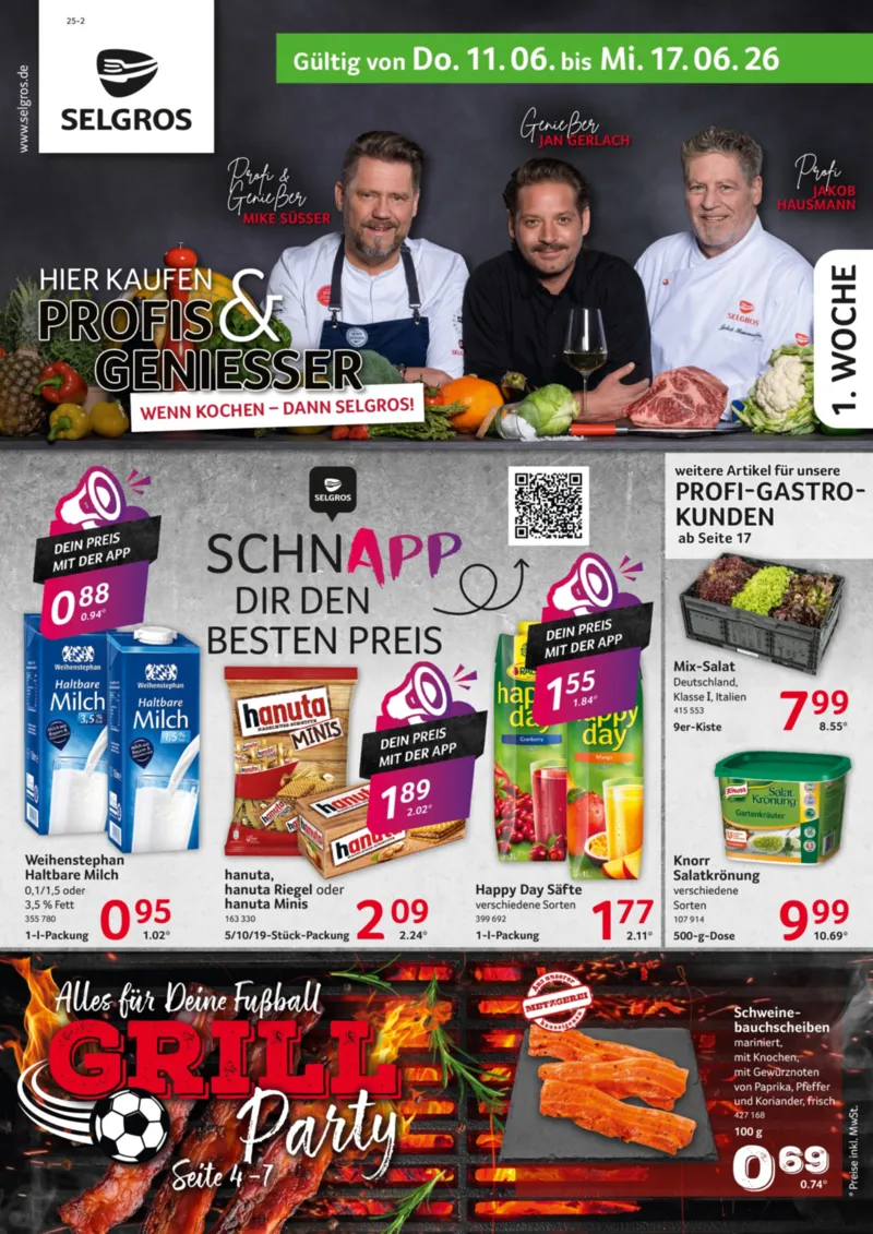 Selgros Prospekt vom 11.06.2026, Seite 1