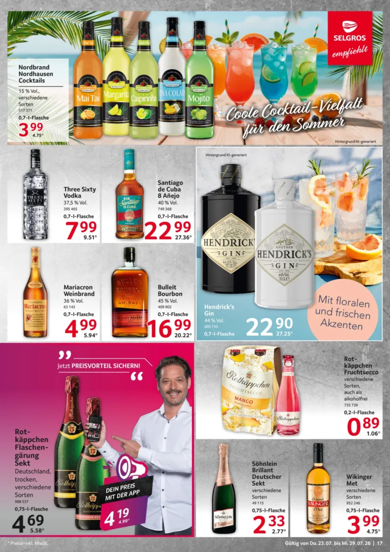 Selgros Prospekt vom 23.07.2026, Seite 17