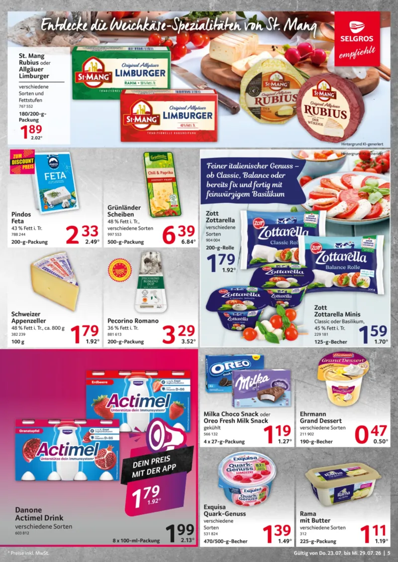 Selgros Prospekt vom 23.07.2026, Seite 5