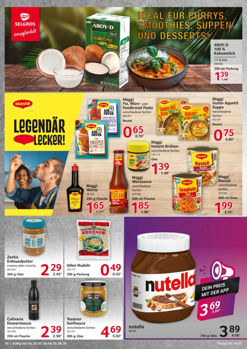 Selgros Prospekt vom 30.07.2026, Seite 10