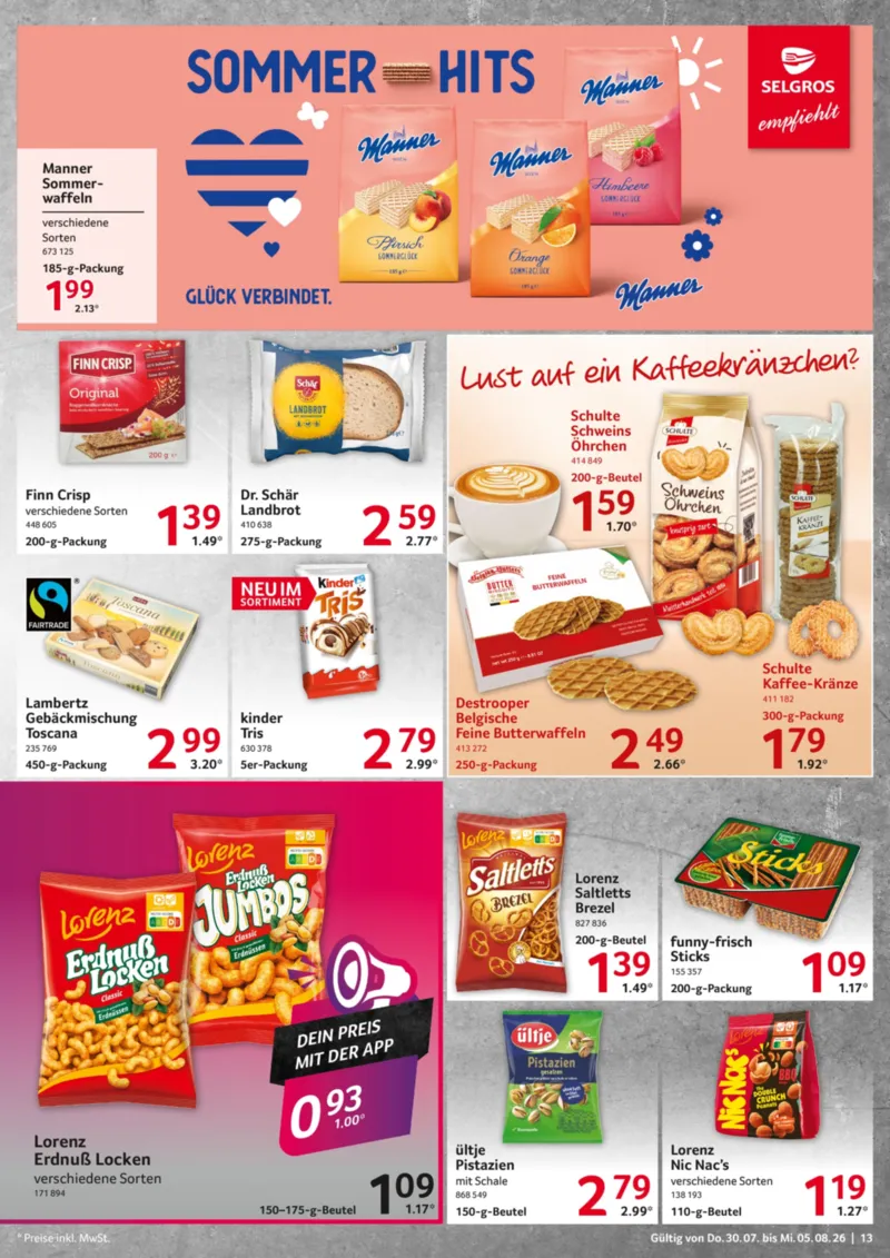 Selgros Prospekt vom 30.07.2026, Seite 13