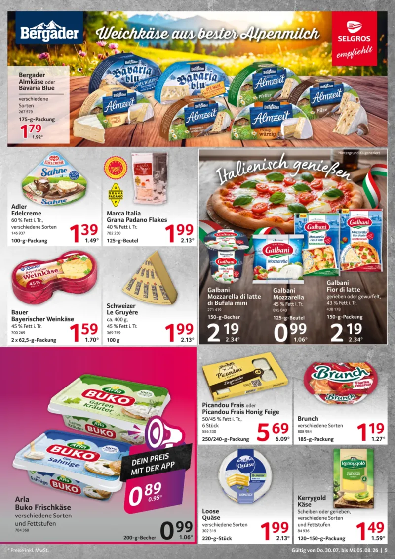 Selgros Prospekt vom 30.07.2026, Seite 5