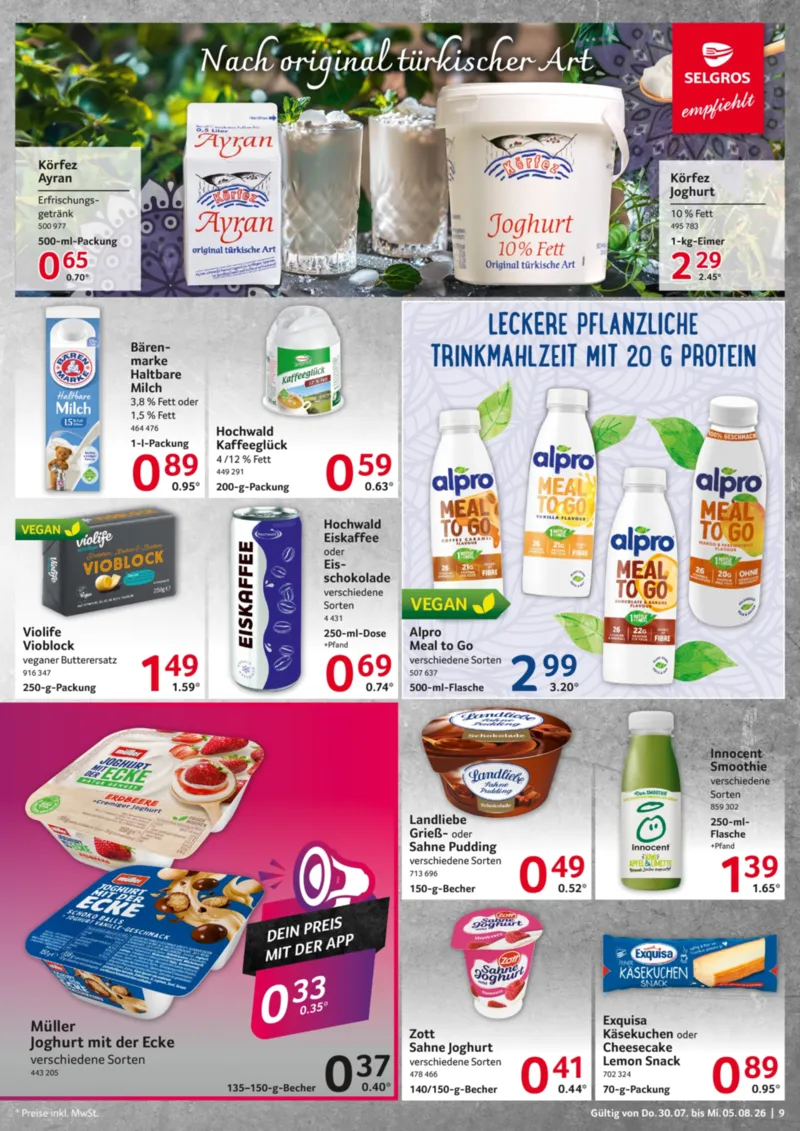 Selgros Prospekt vom 30.07.2026, Seite 9