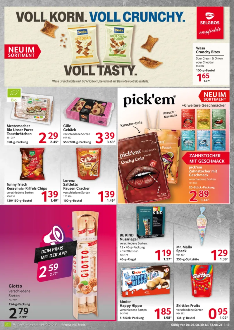 Selgros Prospekt vom 06.08.2026, Seite 13