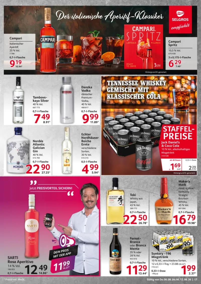 Selgros Prospekt vom 06.08.2026, Seite 17