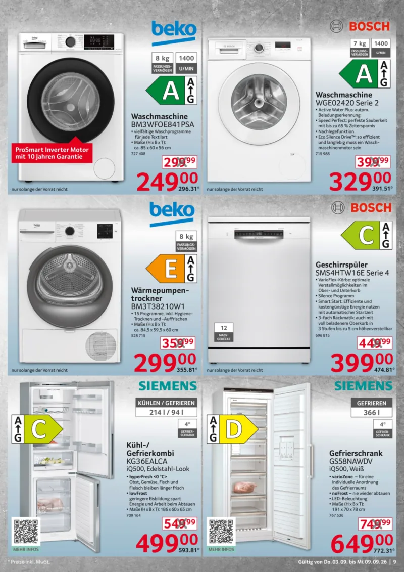 Selgros Prospekt vom 03.09.2026, Seite 9