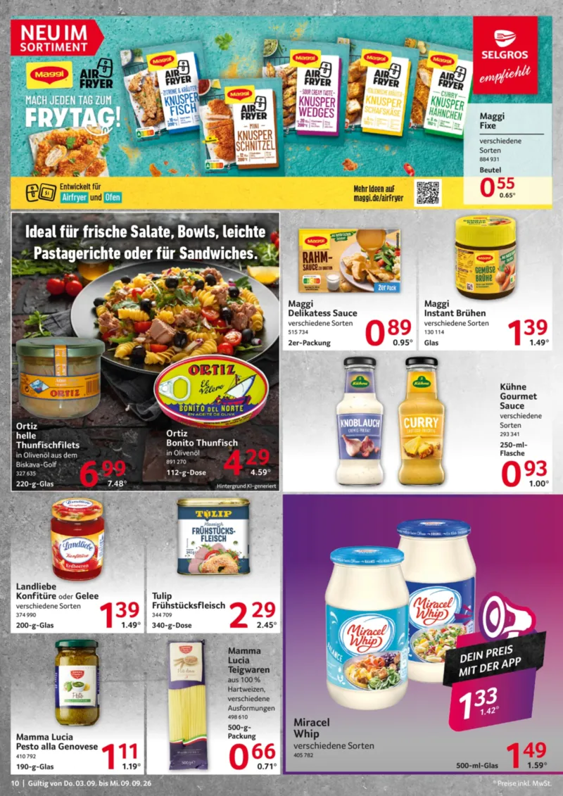 Selgros Prospekt vom 03.09.2026, Seite 10