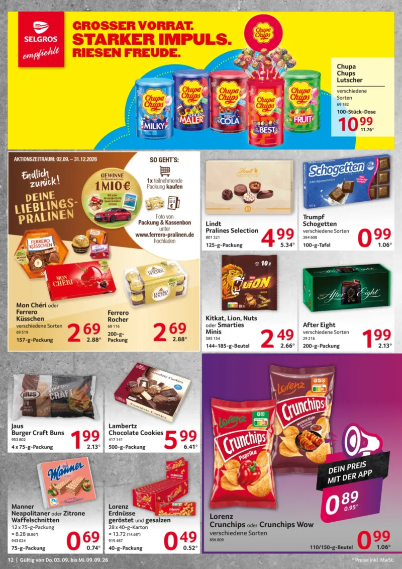 Selgros Prospekt vom 03.09.2026, Seite 12