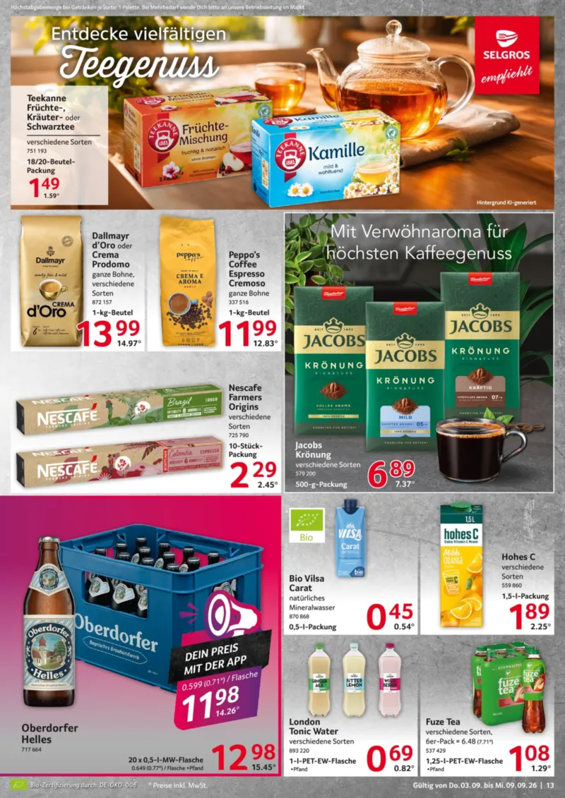 Selgros Prospekt vom 03.09.2026, Seite 13