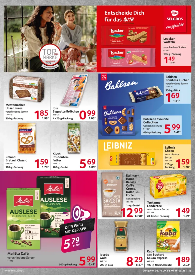 Selgros Prospekt vom 10.09.2026, Seite 13