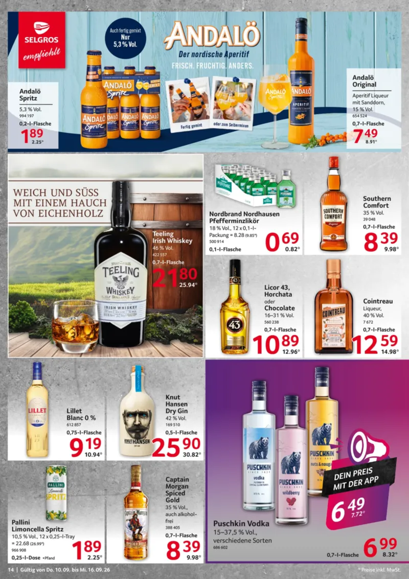 Selgros Prospekt vom 10.09.2026, Seite 14